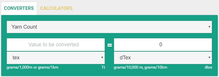 yarn-count-converter