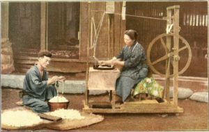 silk reeling