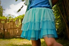 Layered skirt