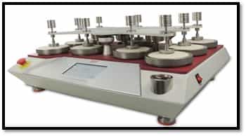 Figure 5.8: Martindale abrasion cum pilling tester