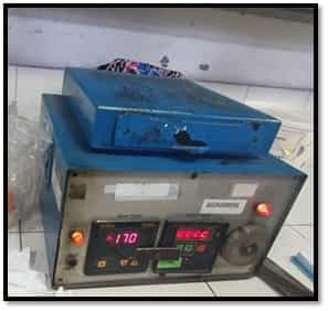 Figure 6.3: Sublimation Testing machine