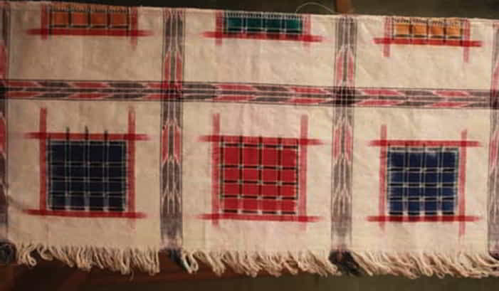 Contemporary ikat textile from Andhra Pradesh