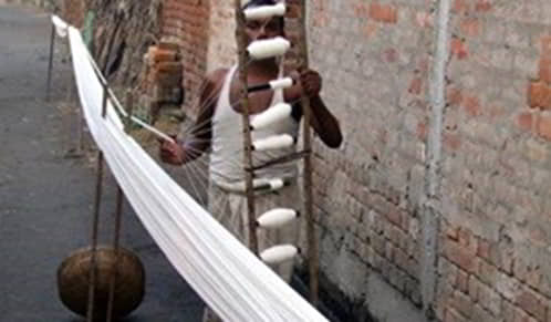 handloom warping